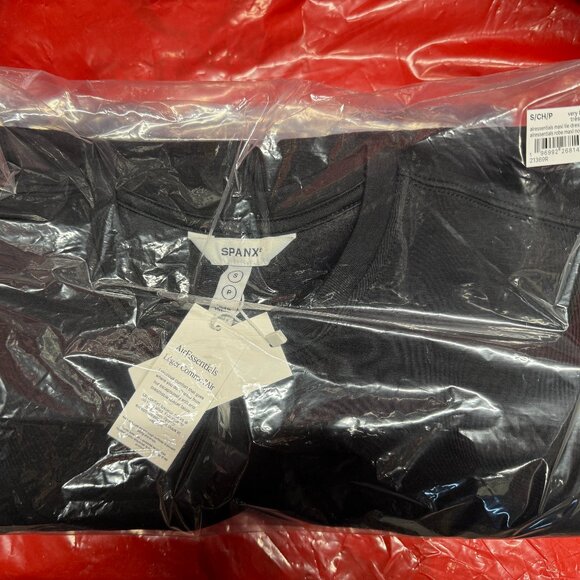 BNWT SPANX® AirEssentials Tie-Waist Maxi Dress, small, black and blue available - Picture 8 of 10